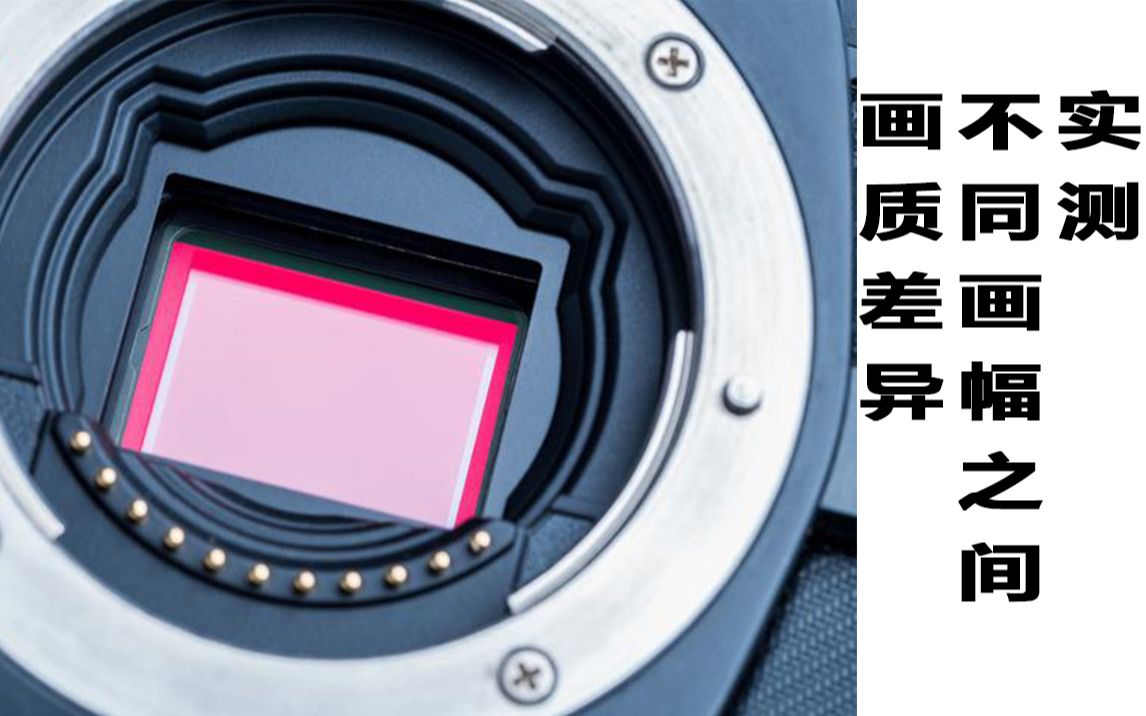 全画幅 vs aps-c vs m43 认真对比不同画幅之间的画质差异