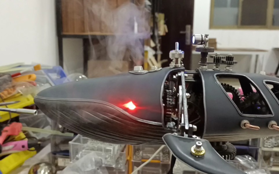 机械蓝鲸 机械鲸鱼