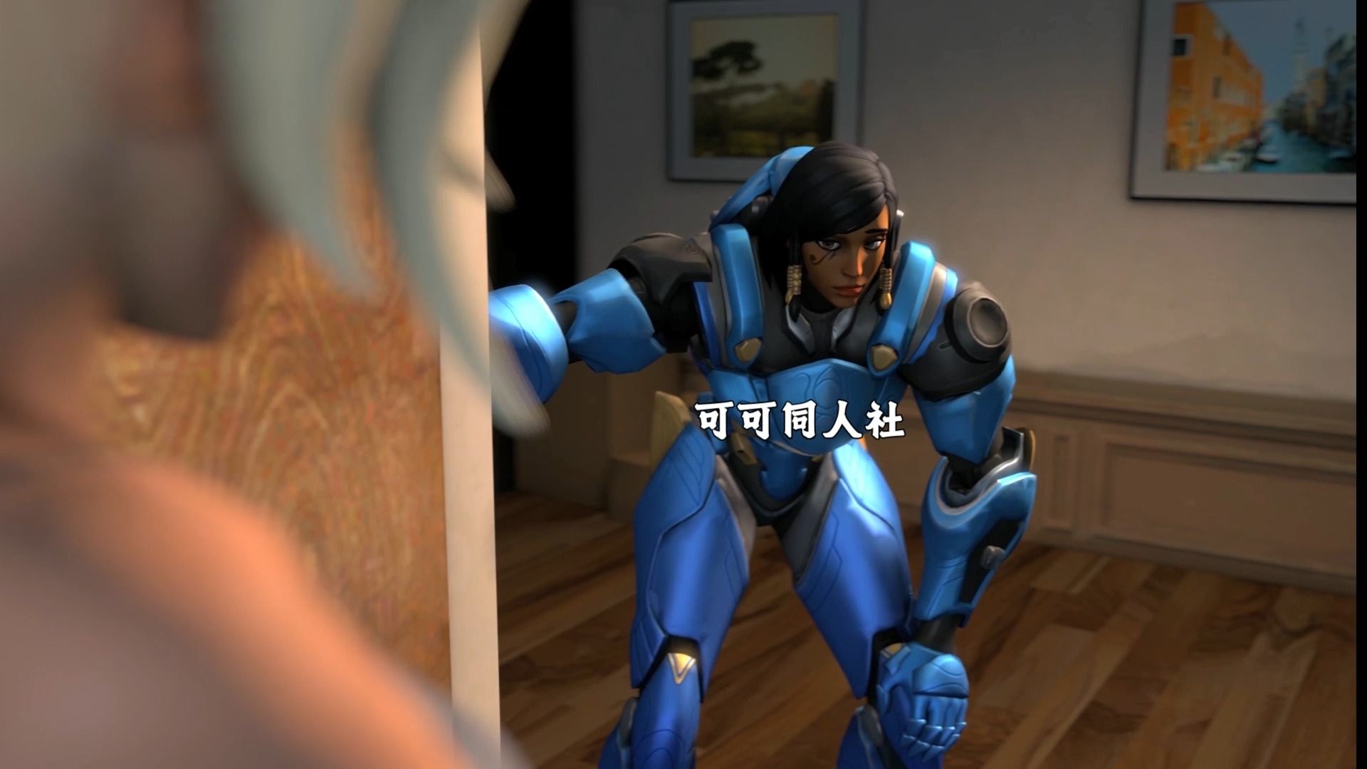 守望先锋法老之鹰夜闯.【3d/作者:remake】