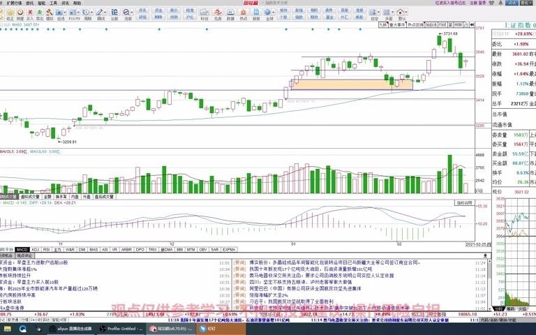 金斗云智投20210225 首席午报顾晨浩~1哔哩哔哩bilibili