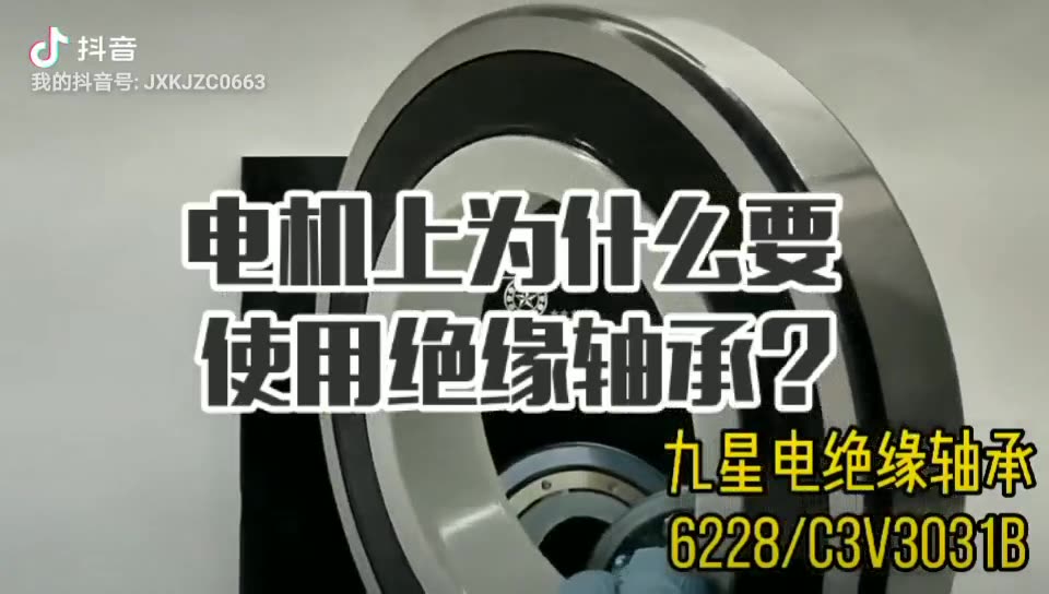 电机上为什么要使用绝缘轴承?哔哩哔哩bilibili