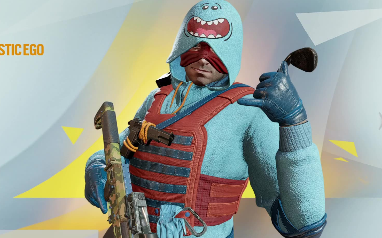 【彩虹六号】ace meeseeks onesie瑞克和莫蒂2.0同捆皮肤mvp动画