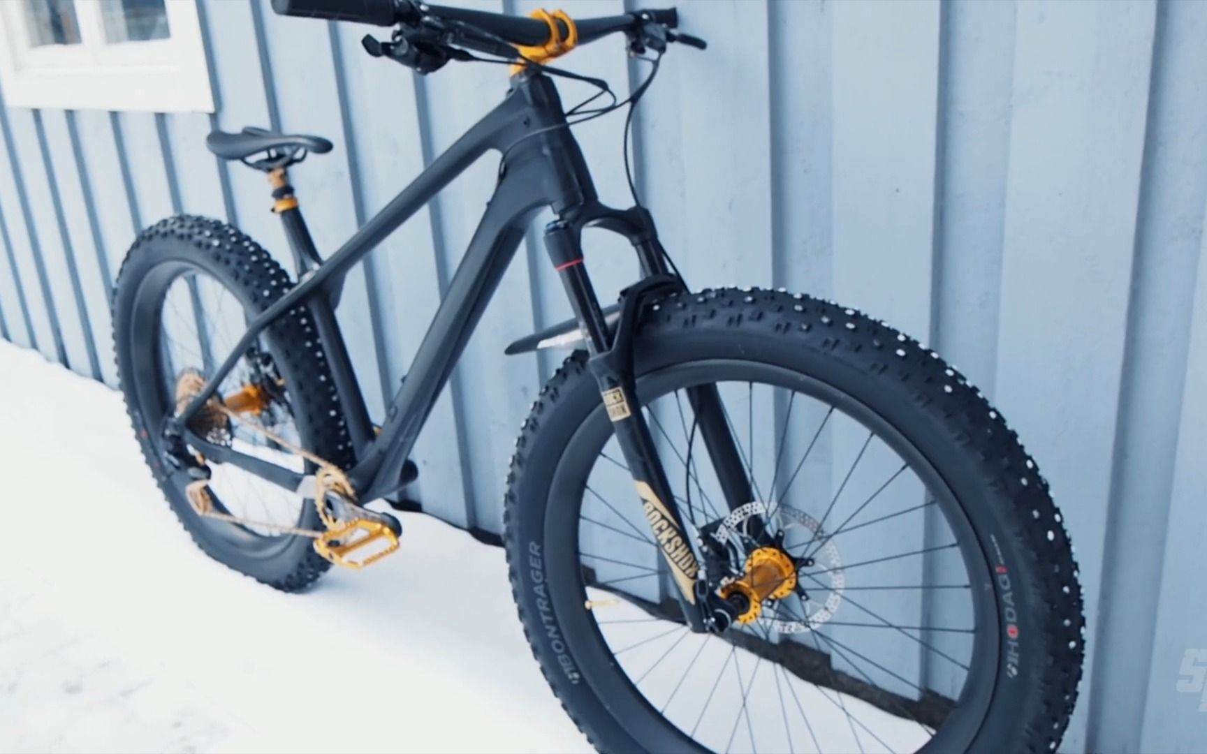 fat bike canyon dude 胖胎车的沉浸式安装升级组装全过程,改装升级