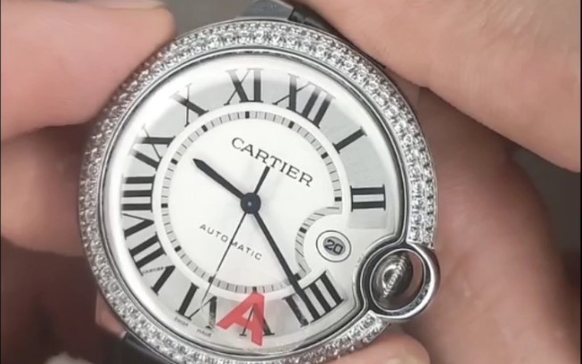 v6工厂v8版本钻圈卡地亚蓝气球腕表细节做工如何?