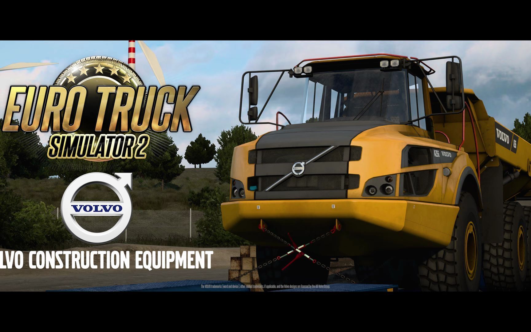 [欧洲卡车模拟2]dlc宣传片-沃尔沃建筑设备_欧洲卡车模拟2
