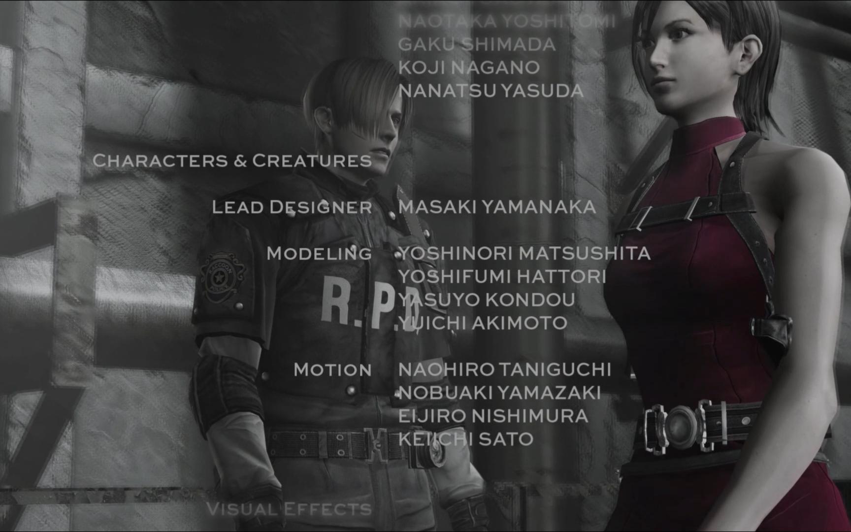 【生化危机4原版】rpd警员服里昂和特工紧身装艾达/艾达间谍模式结局