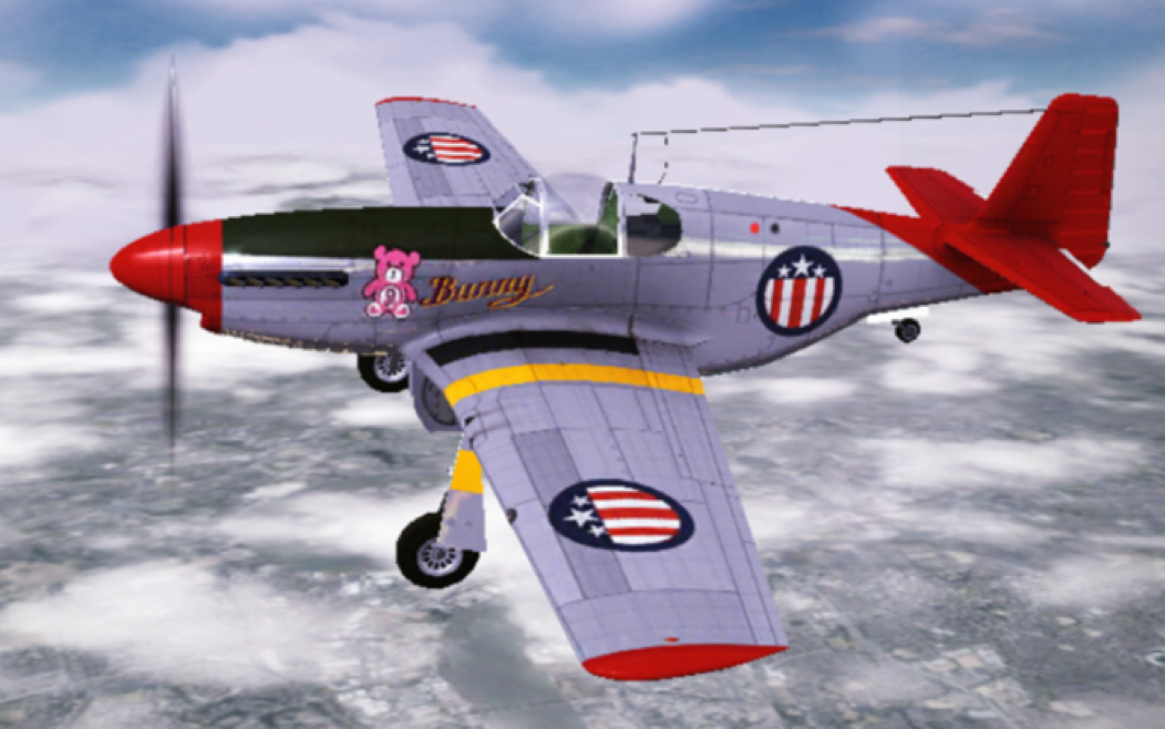 浴血长空慈善小熊p51c试验机对阵战斧式卡哇伊的灰机浴血长空的日常11