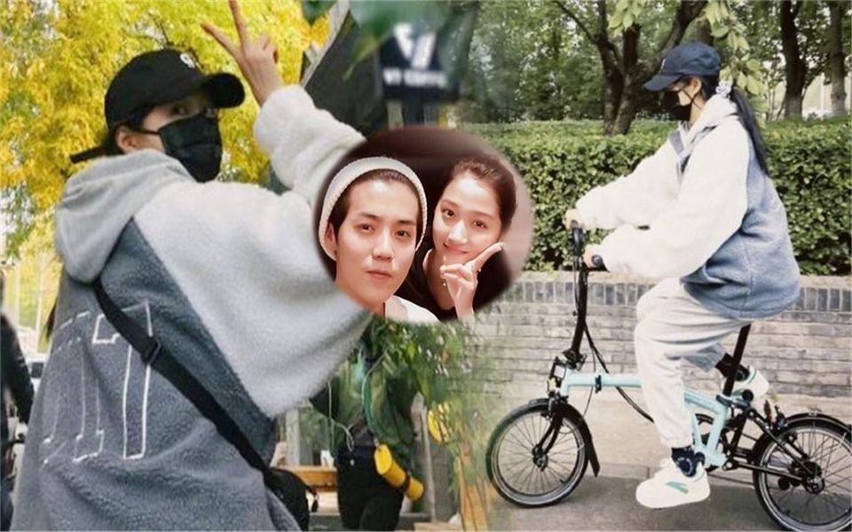 关晓彤晒男友视角美照,穿鹿晗品牌衣服秀恩爱,相恋6年再被催婚