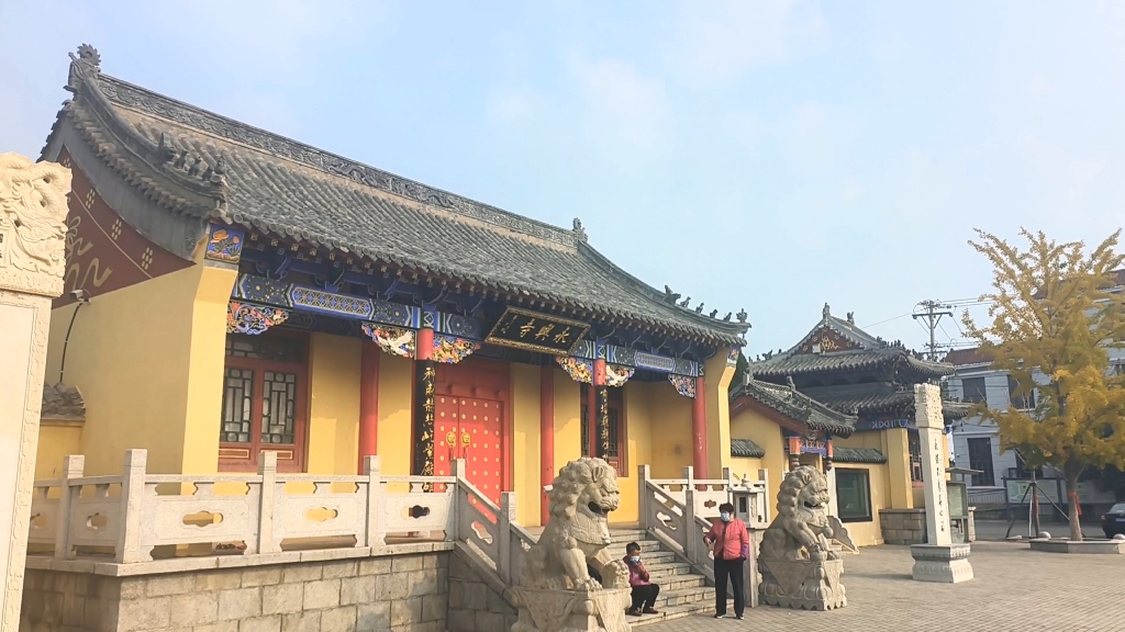 大连营城子永兴寺千年银杏树