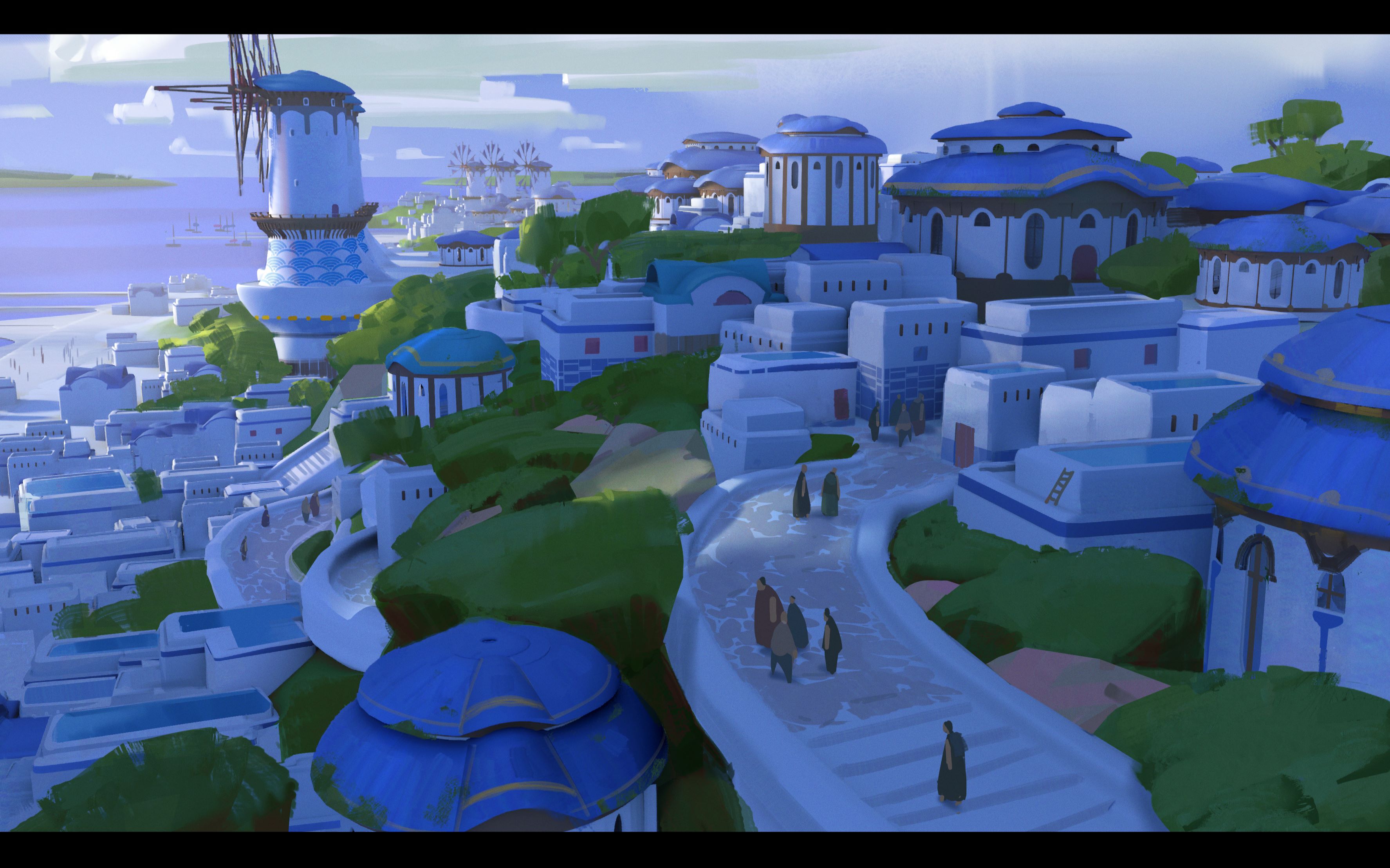 blender风格化环境场景设计教程