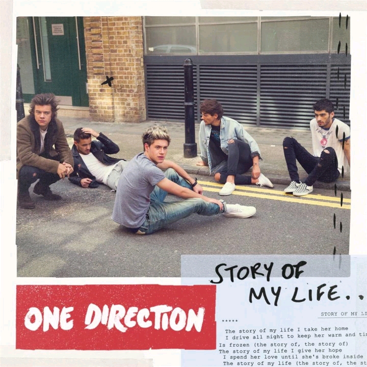 [图]One Direction - Story Of My Life 官方原音轨拆分合集