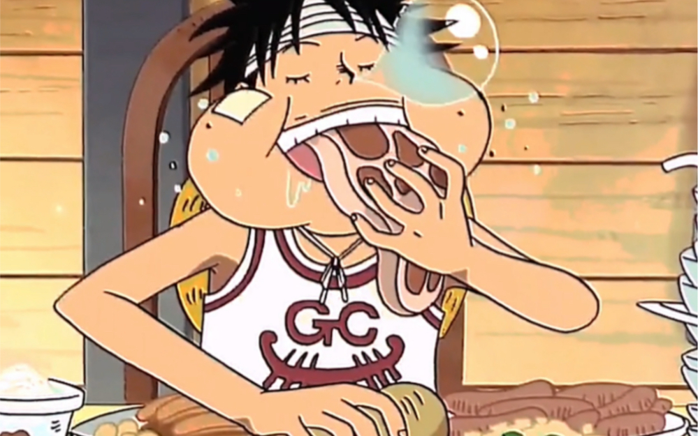 海贼王:路飞边吃边睡的功力那是家族特长!一个比一个擅长!