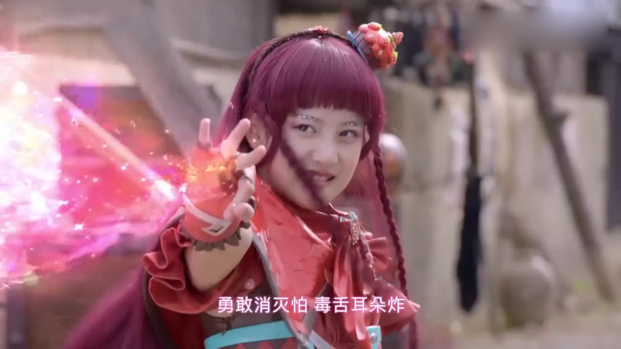 舞法天女朵蕊天女一打二很吃力有点打不过混徒们