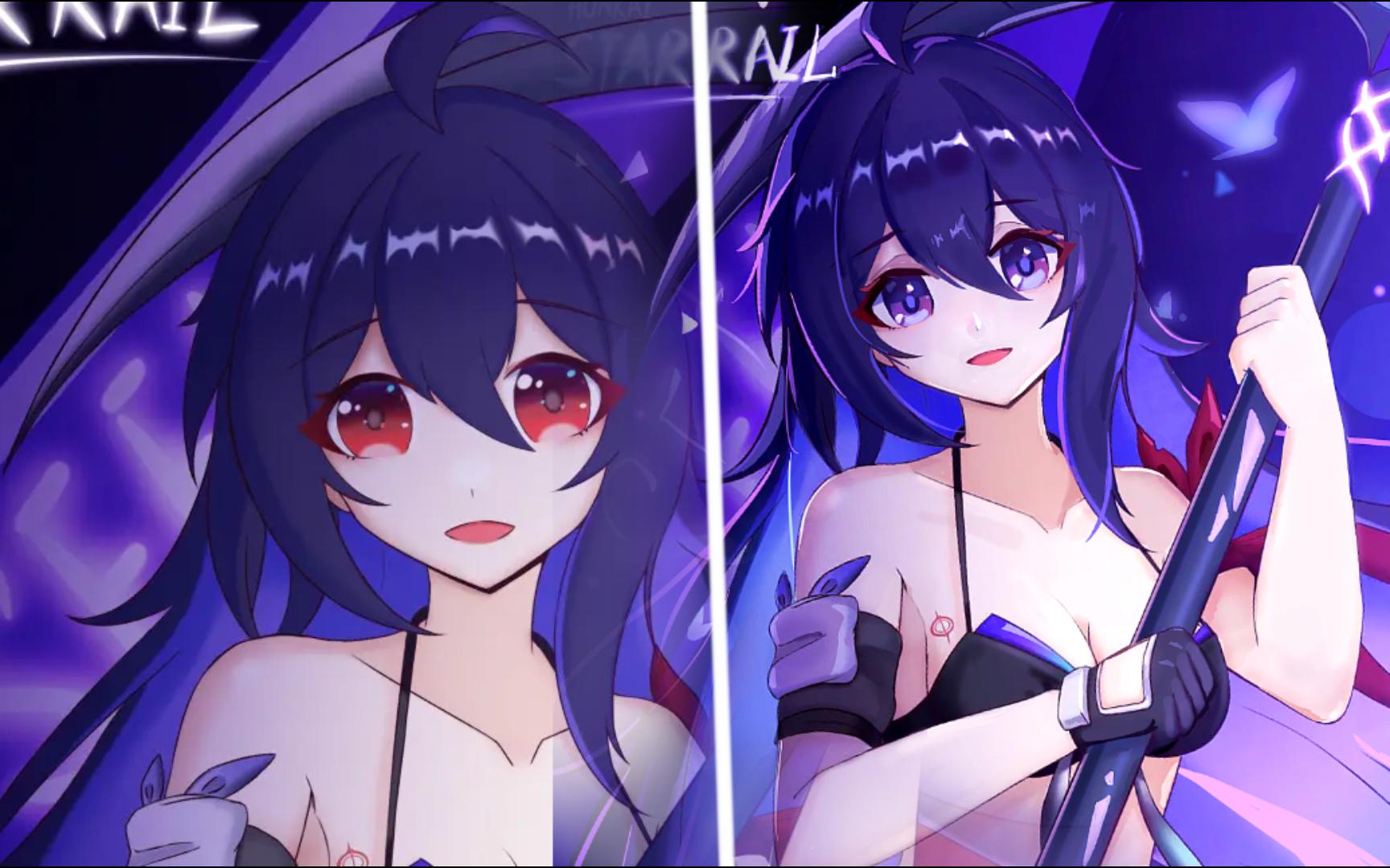 【改画记录|非技术向】希儿泳装【崩铁】