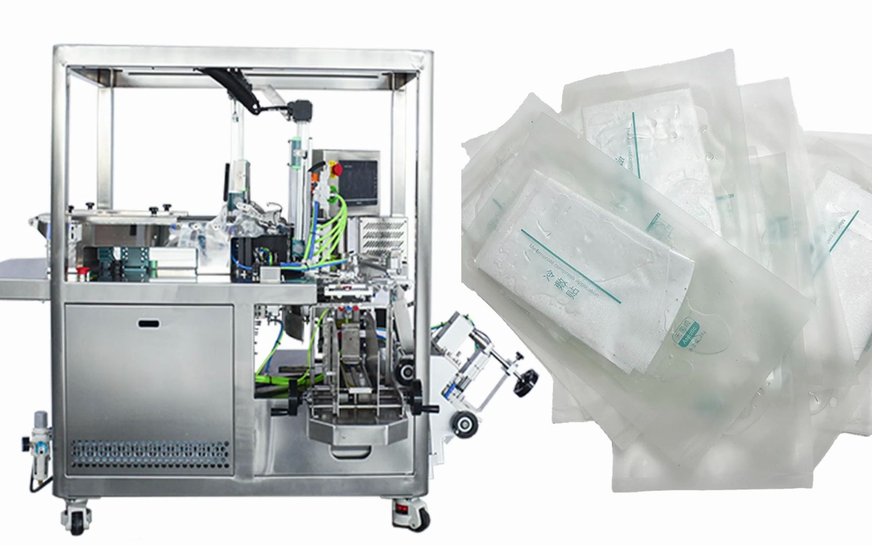 节省人工小型面膜生产线包装设备半自动机械