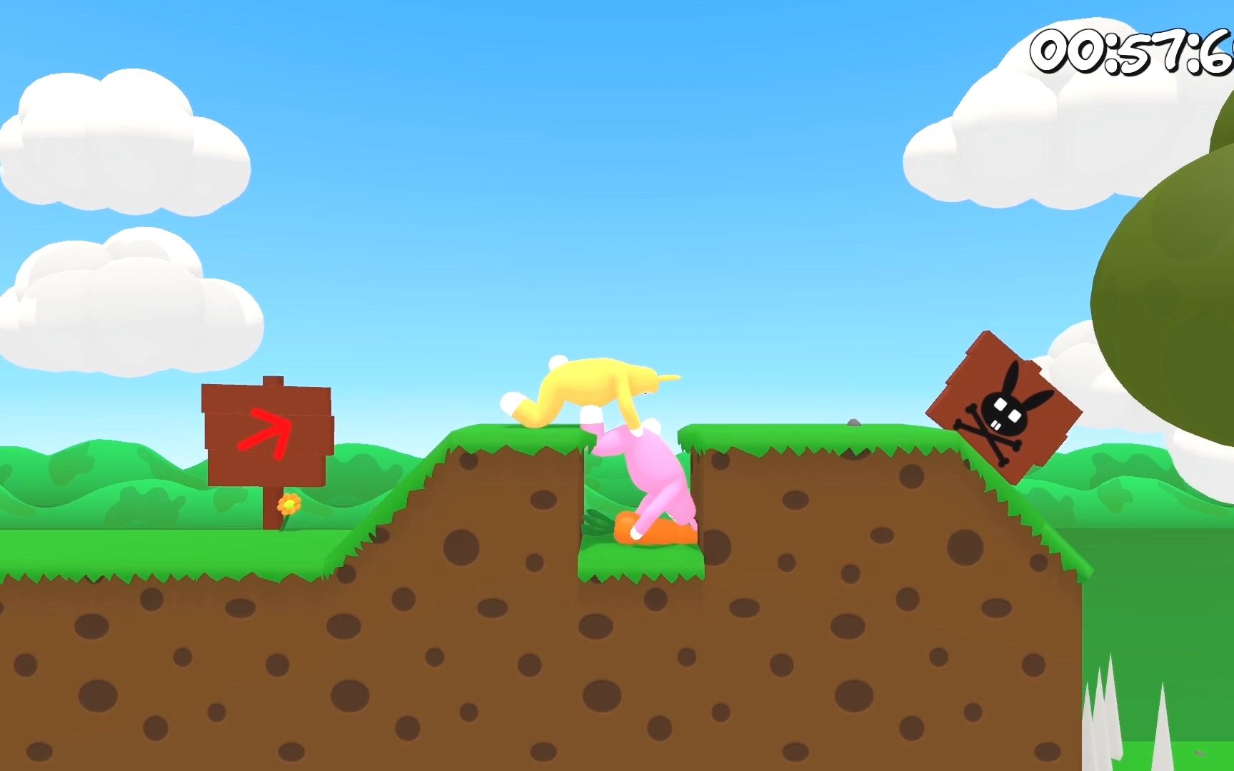 《super bunny man》两个沙雕在干嘛_哔哩哔哩bilibili