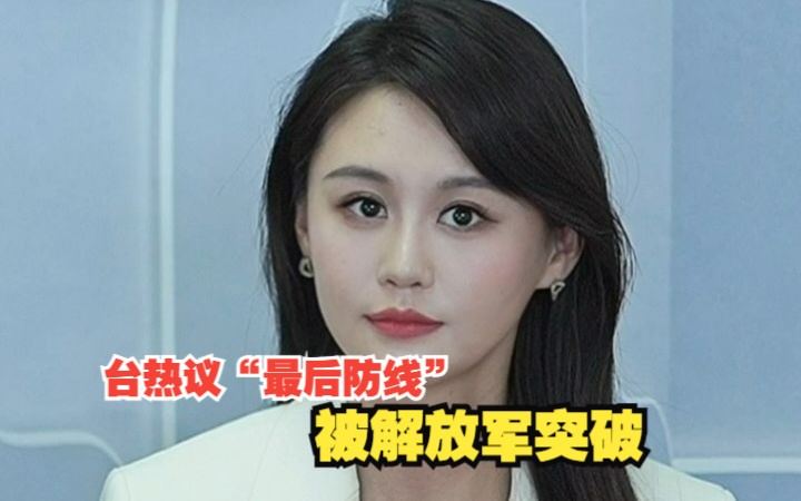 台热议“最后防线”被解放军突破哔哩哔哩bilibili