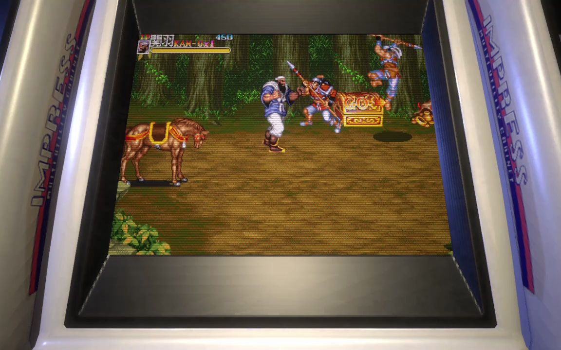 【怀旧向】吞食天地街机界面