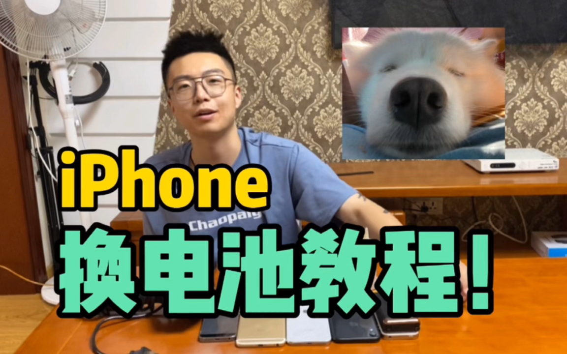 iPhone手机换电池教程!0风险,自己在家换电池!进来看