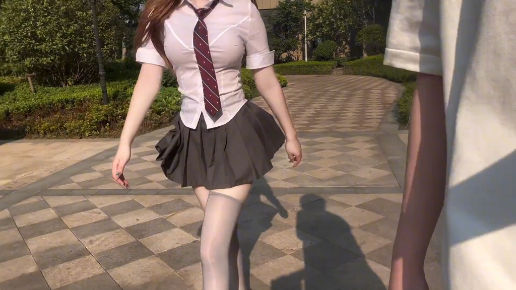 学妹来咯!丝袜搭配少女