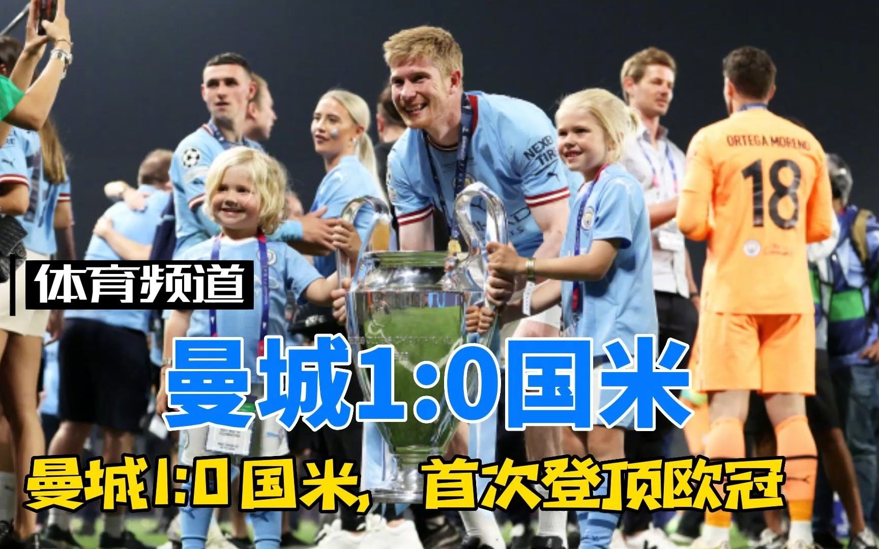 【欧冠决赛】曼城10淘汰国米比赛集锦 曼城首次登顶欧冠冠军,加冕赛季三冠王哔哩哔哩bilibili