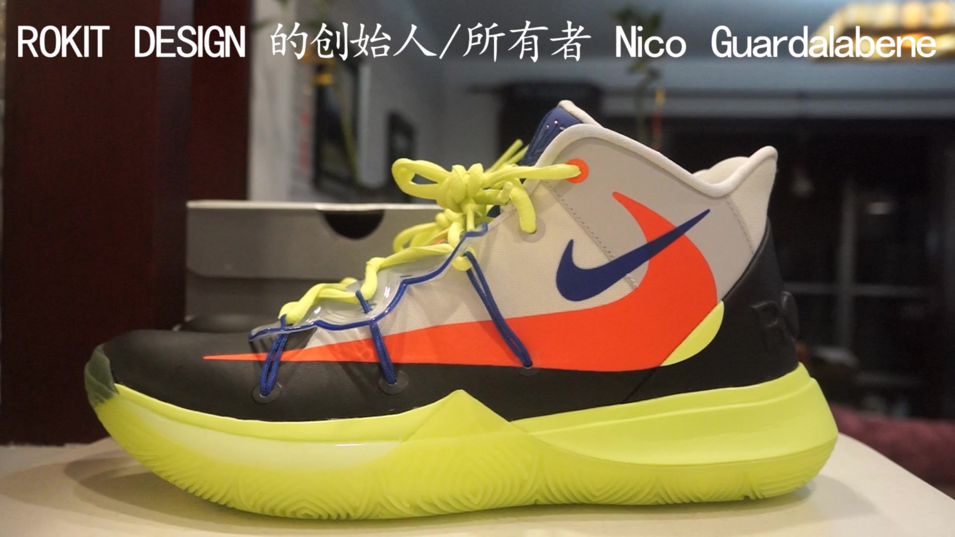 nikekyrie5xrokitallstar欧文5代全明星配色开箱测评上脚耐克学生党最
