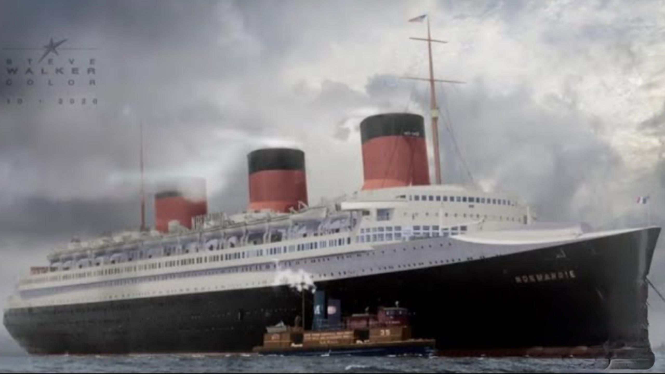 诺曼底号,有史以来最豪华的邮轮