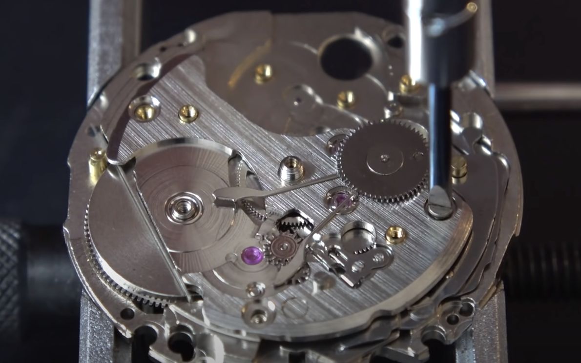 精工银河表盘-nh36机械表机芯组装 the watch puzzle seiko galaxy