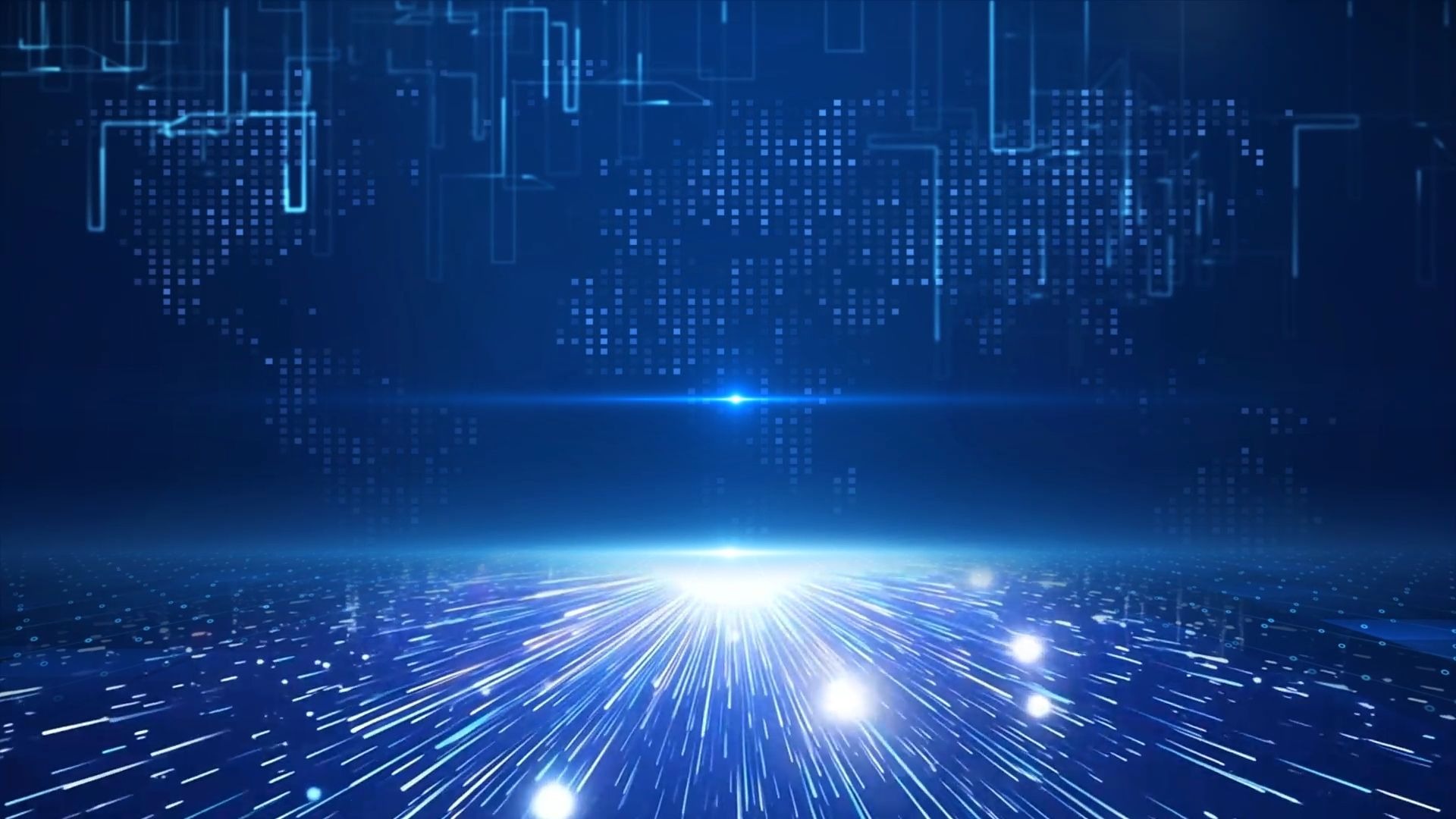 大气科技风格开场片头背景素材,震撼片头素材