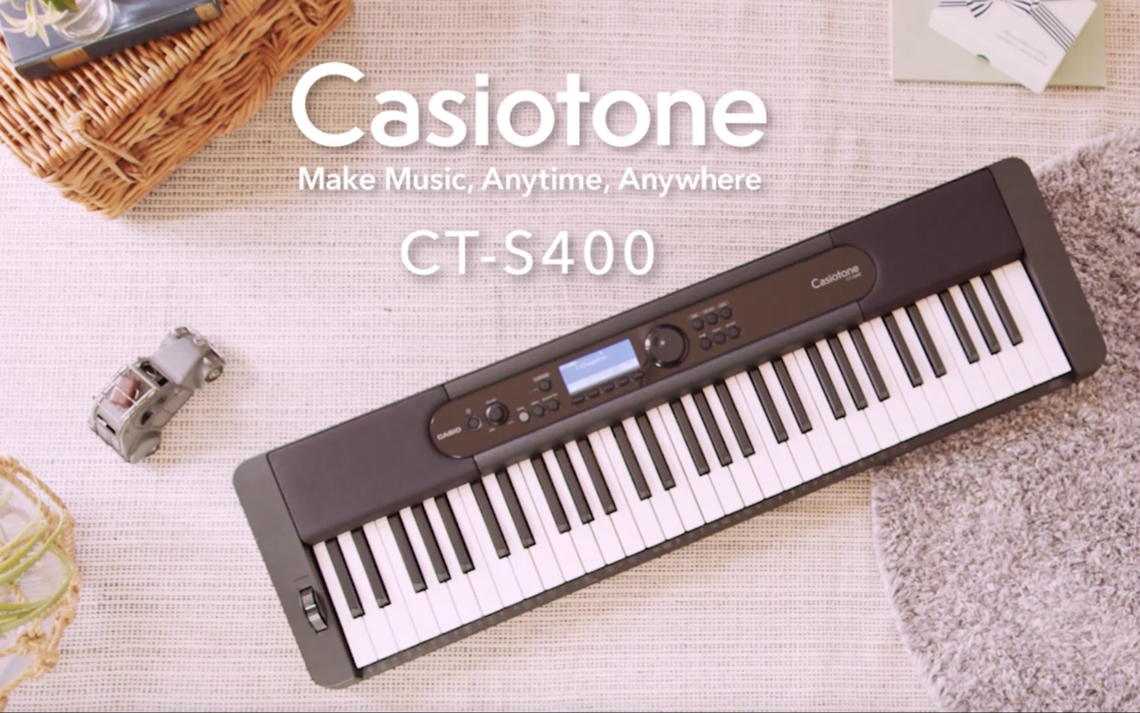 [图]#全新Casiotone#CT-S400电子琴前来报到！