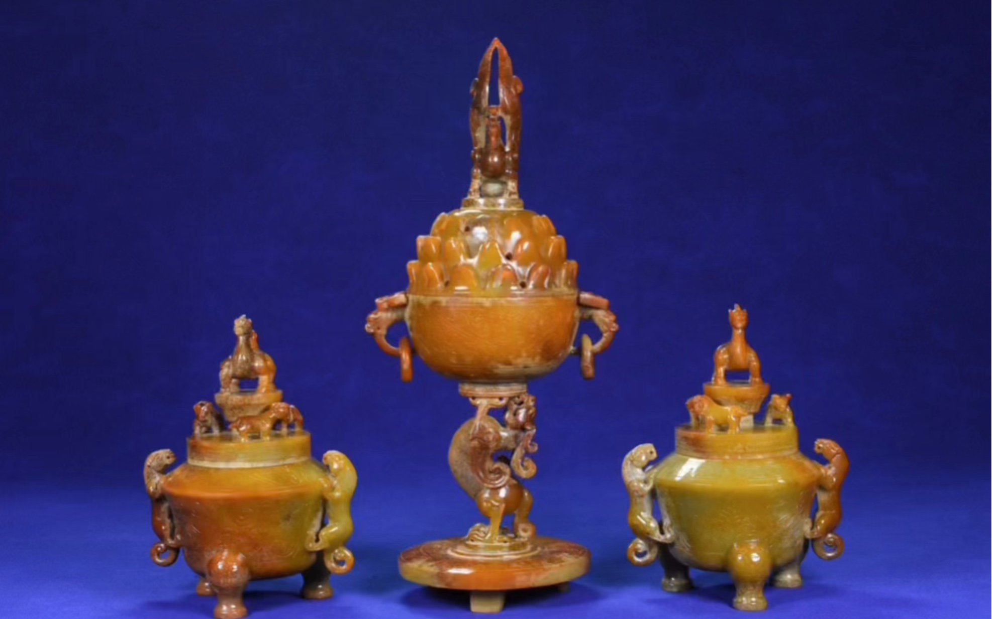 古玉老玉和田玉 熏炉