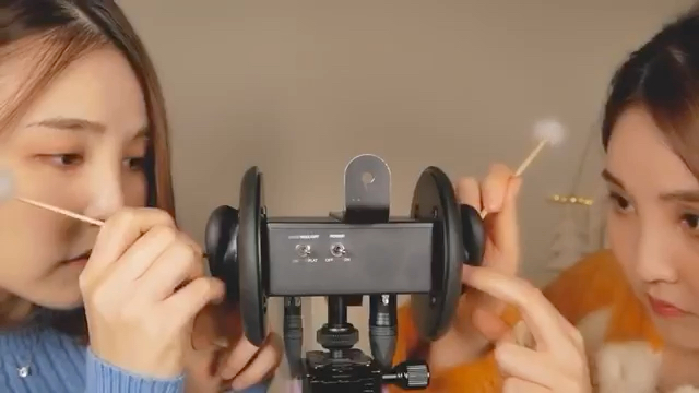 【r姐】双耳道掏耳声