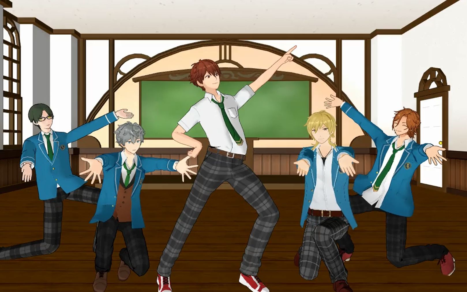 【mmd偶像梦幻祭】擅自跳起舞的3a三傻