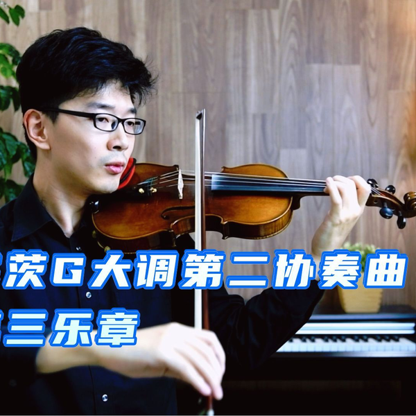 考级示范】塞茨G大调第二学生协奏曲第三乐章Seitz Op.13 第二协奏曲上 