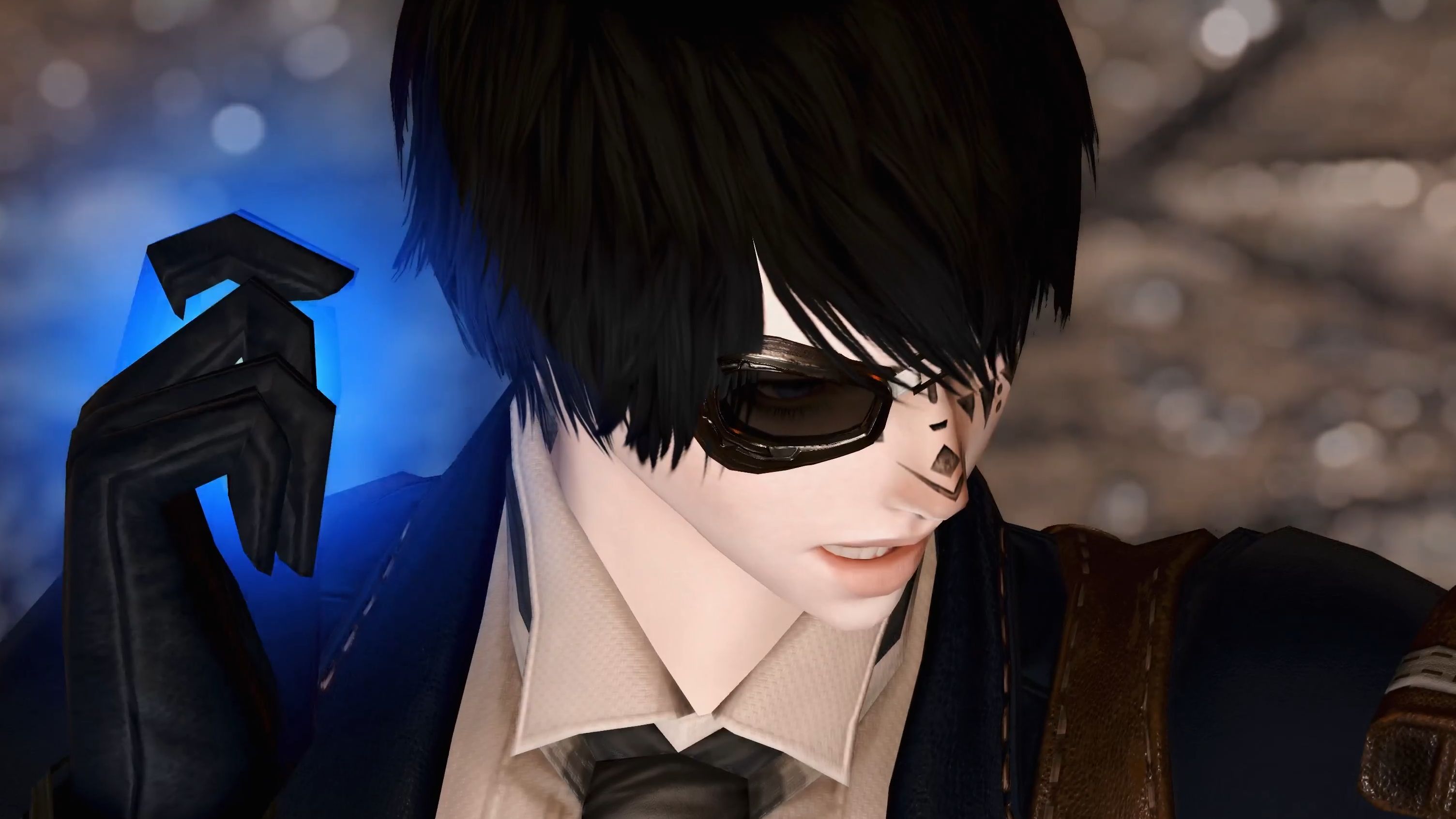 小帅哥 眼罩摘了看看