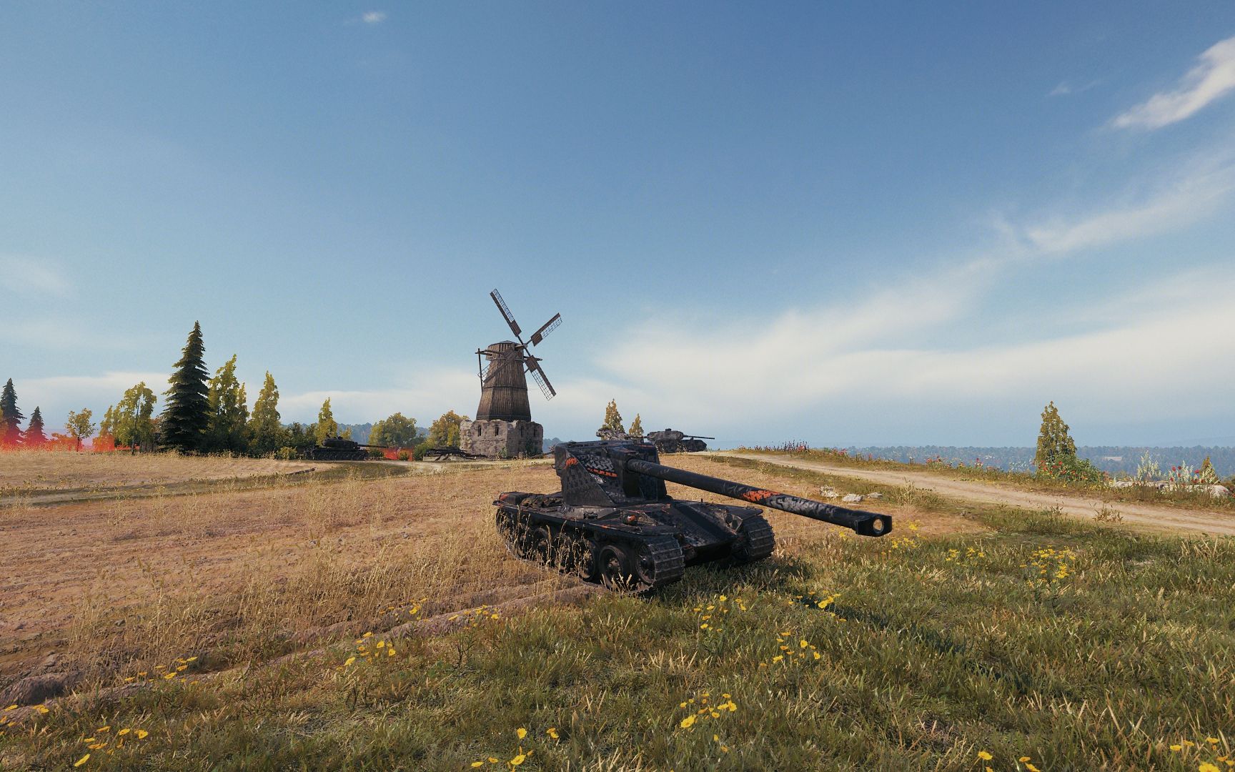 坦克世界 埃米尔1 1级 3杀 十级房 3094伤害15比0