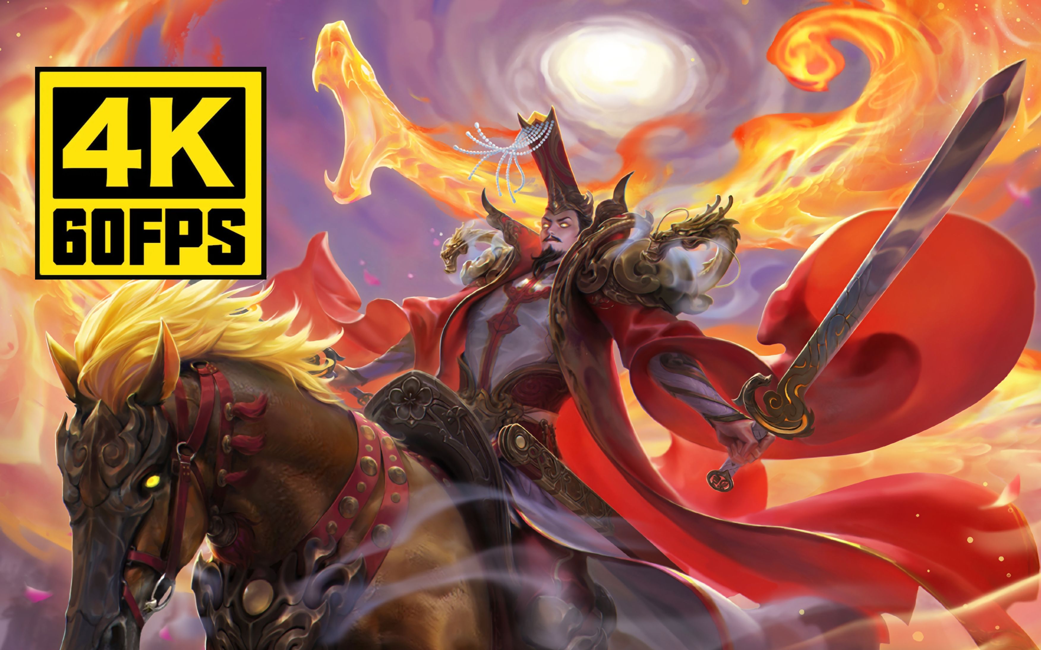 【4k60帧】怒伤心肝,也阻止不了这复仇之火!#昭烈怒火·神刘备