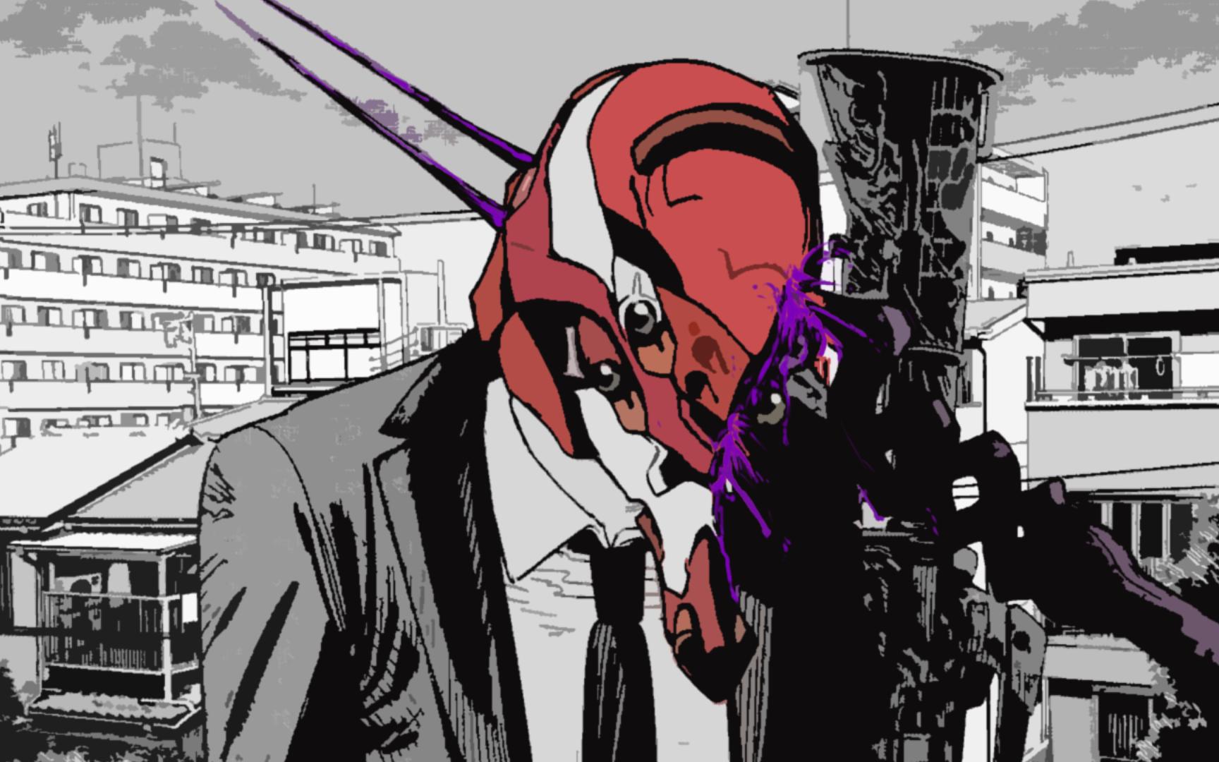 枪 之 恶 魔 (指能用脑袋发射朗枪)