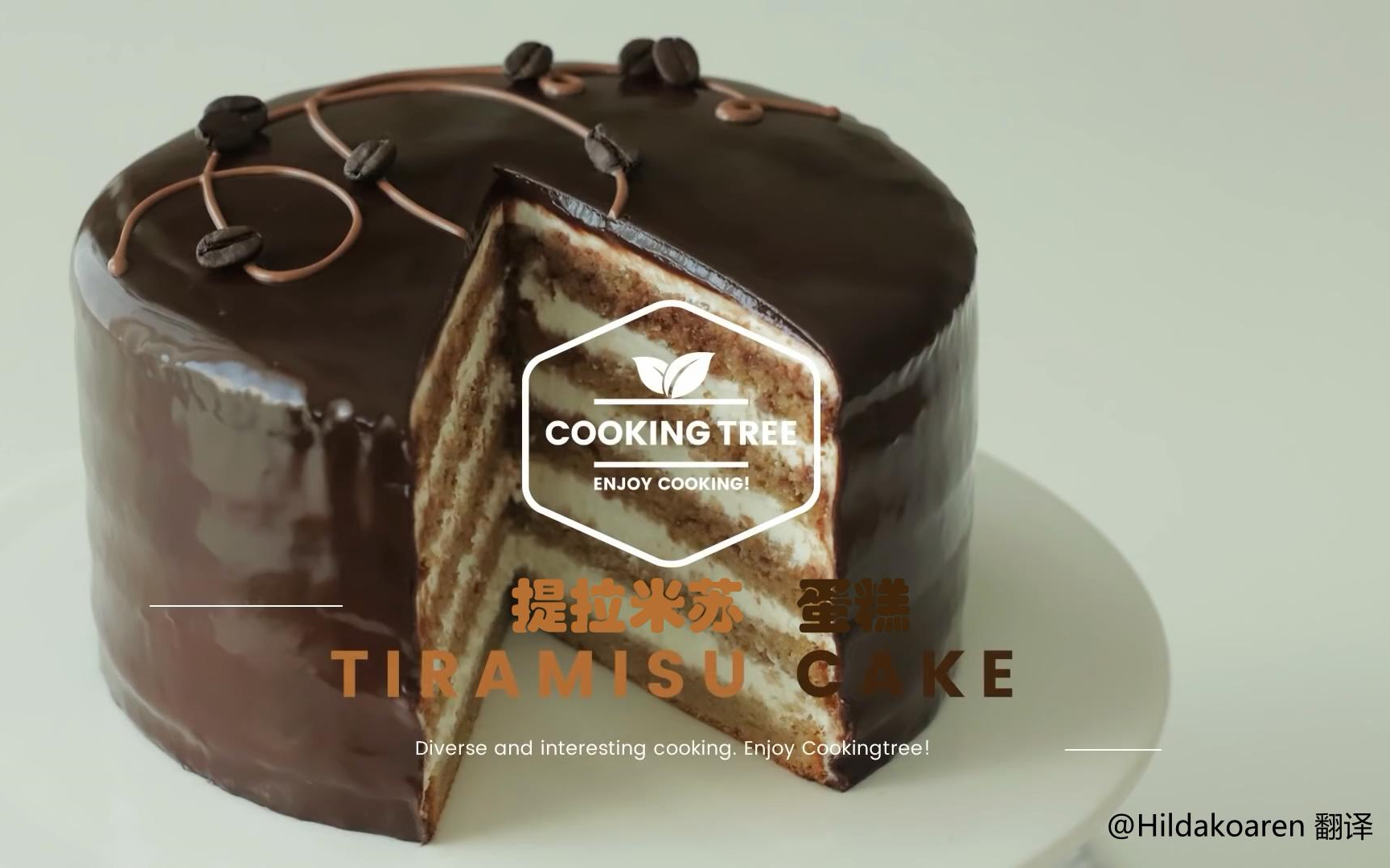 【中字】提拉米苏蛋糕 Tiramisu Cake哔哩哔哩bilibili