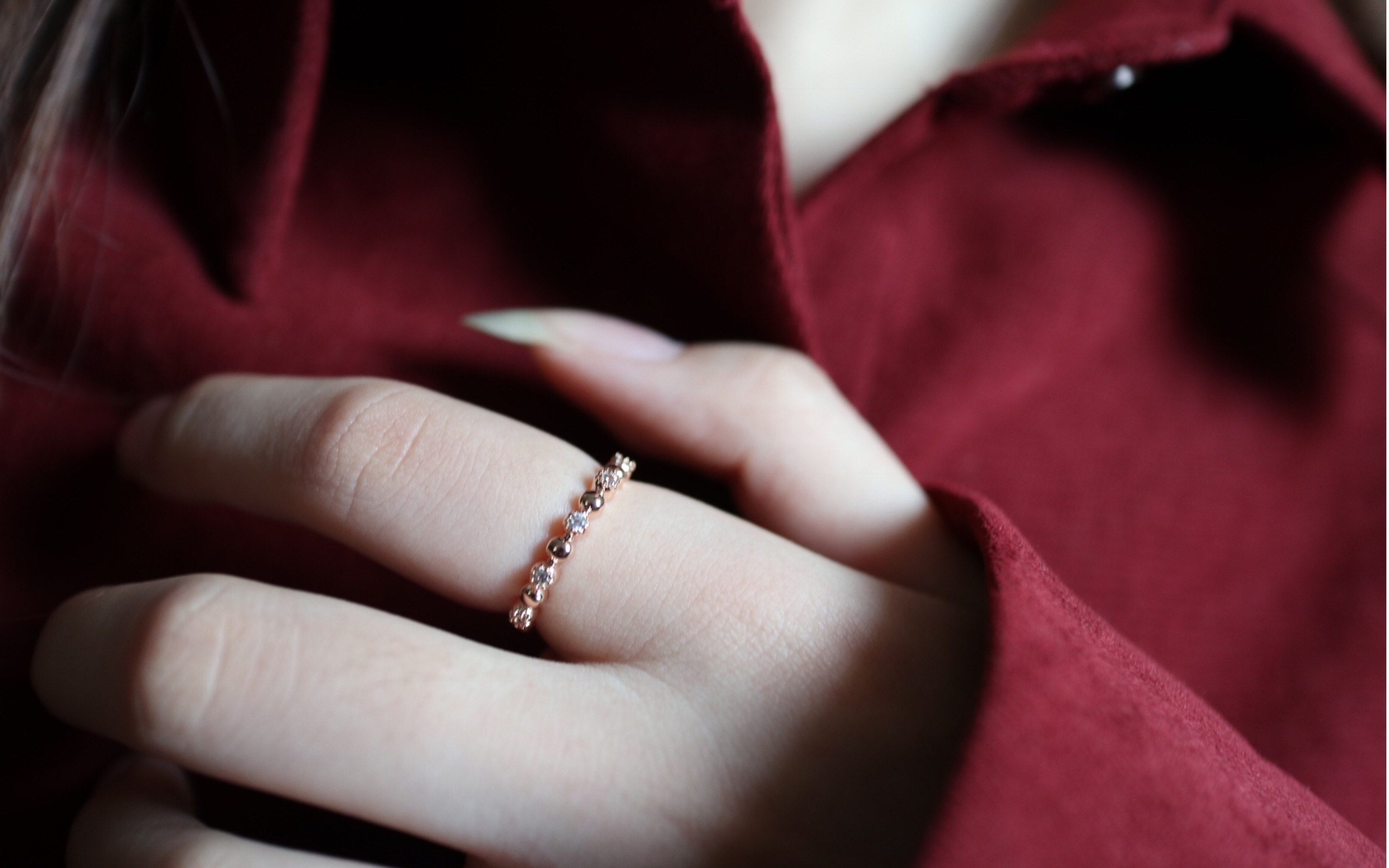 【手控】【手模】这个戒指好看吗?