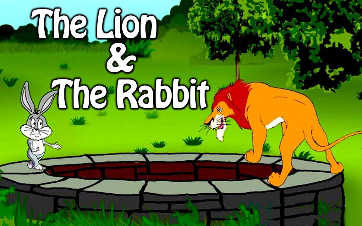 [图][小故事]The_Lion_and_The_Rabbit