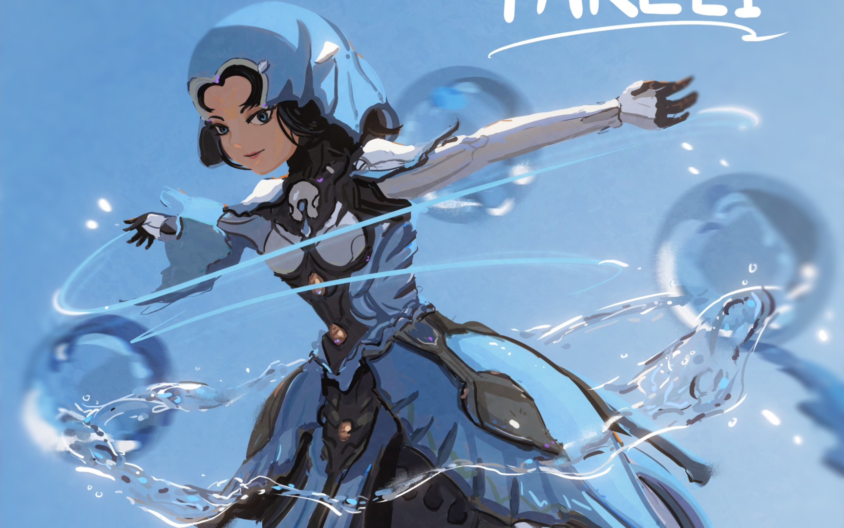 【warframe】个人练习~画 yareli水妹