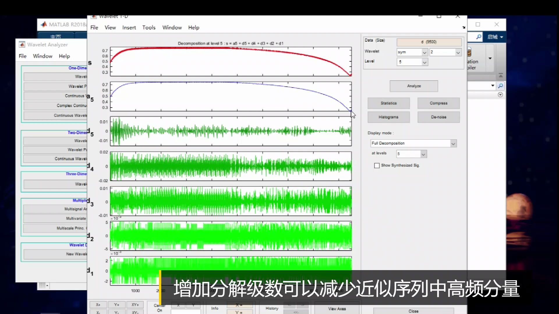 *【matlab APP】小波分析工具箱哔哩哔哩bilibili