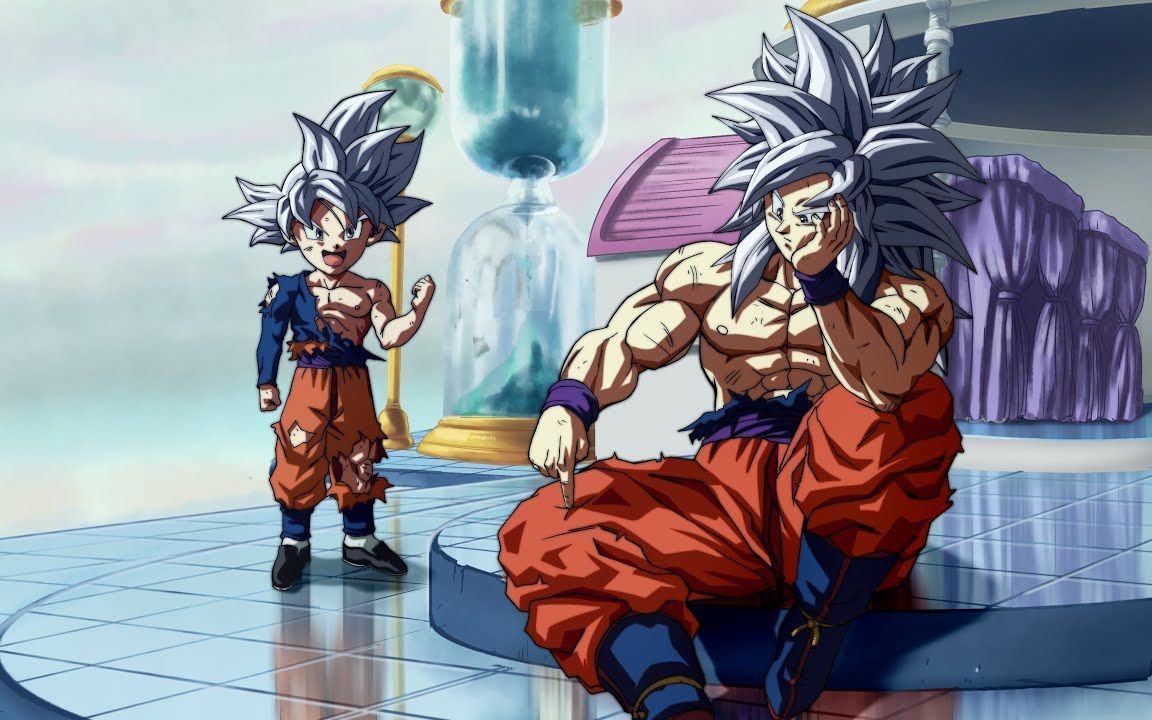 龙珠超 悟天完成自在极意功