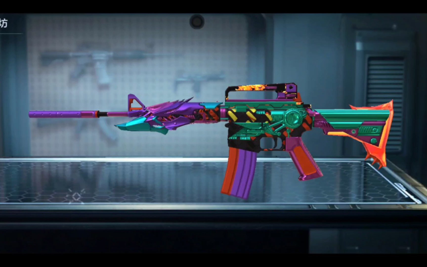 m4a1雷神千变皮肤最新设计,喜欢的给我点个赞吧.