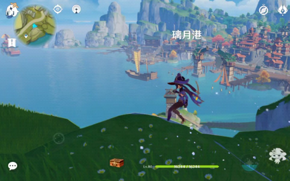 活动作品原神重走蒙德到璃月之路石门雪山