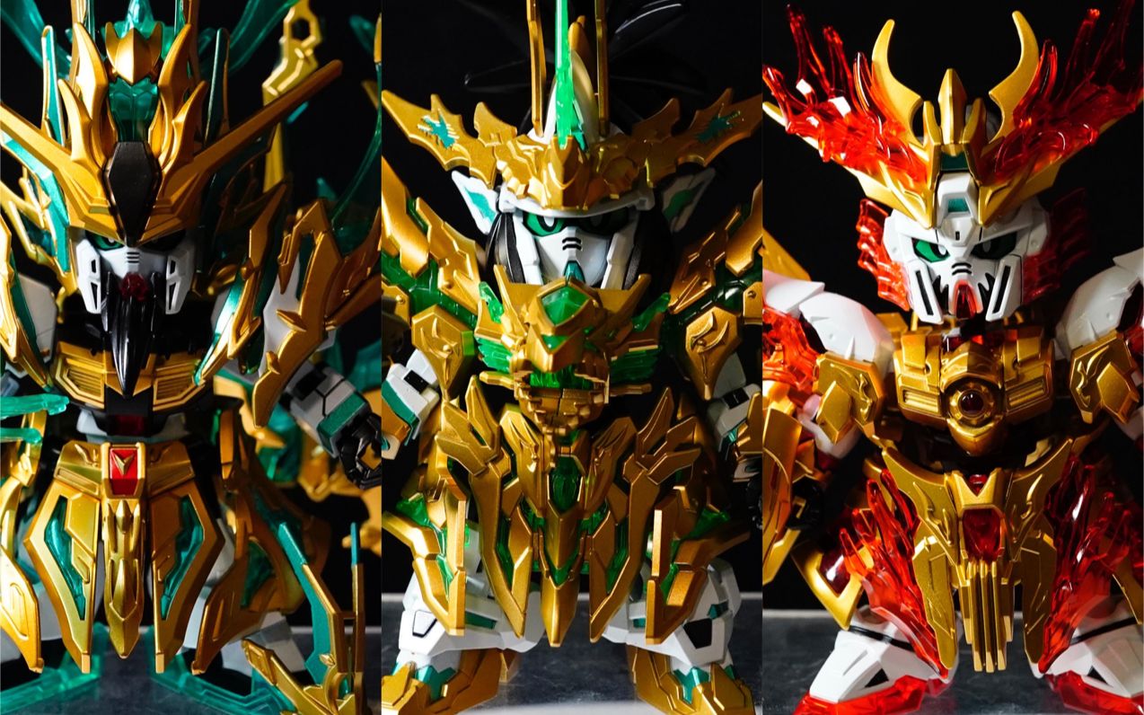 sd高达三国创杰传20版刘备关羽张飞