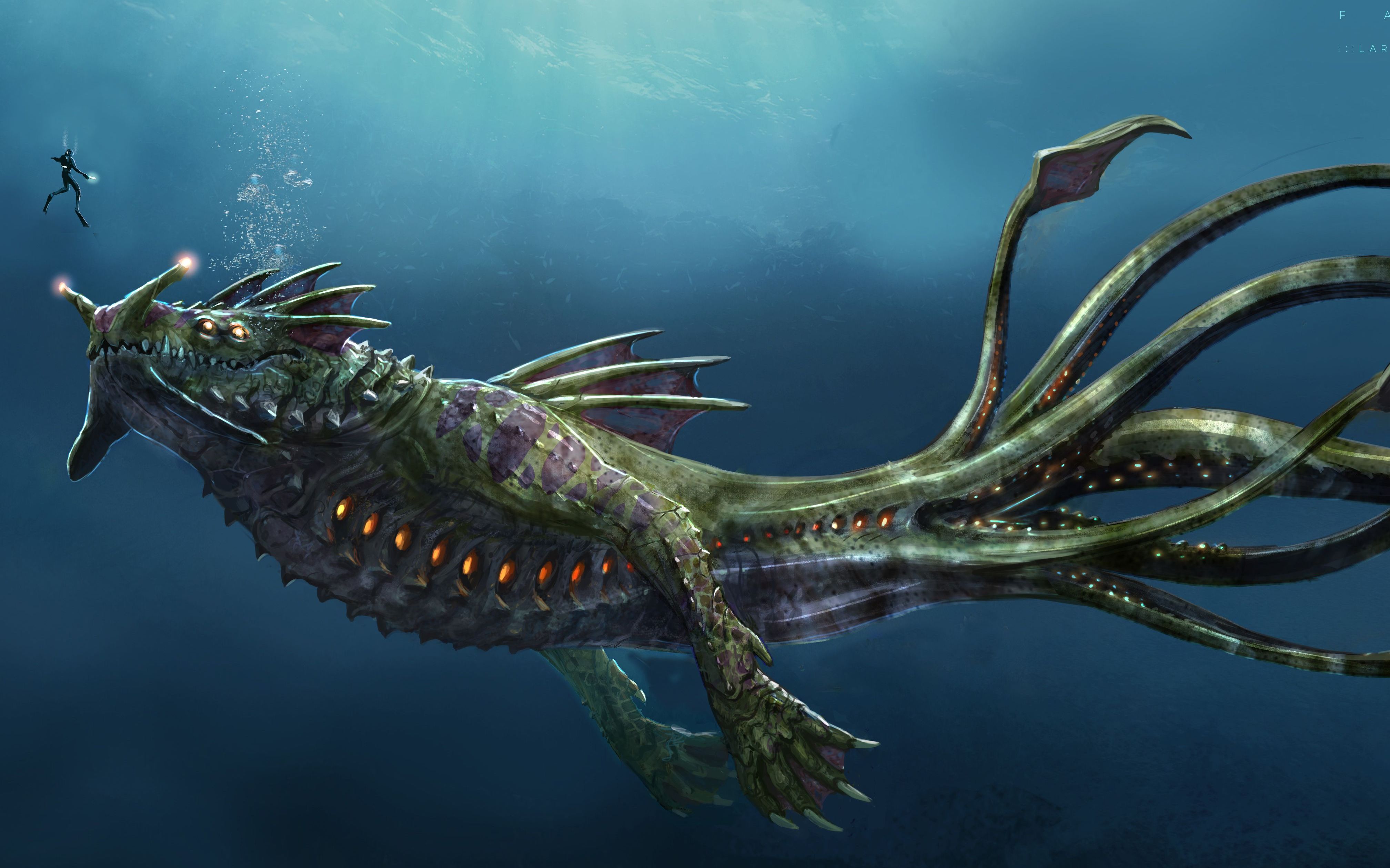 深海异兽怪物图片