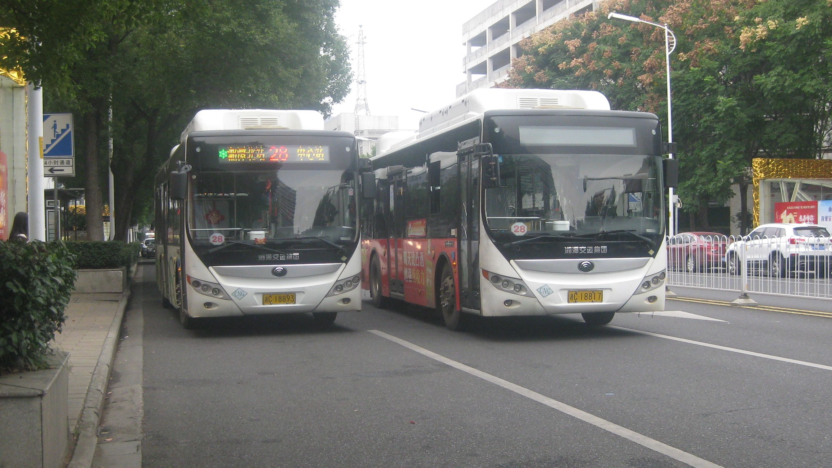 9 第一视角pov 】湘潭公交 28(中心站62湘潭北站)全程前方展望