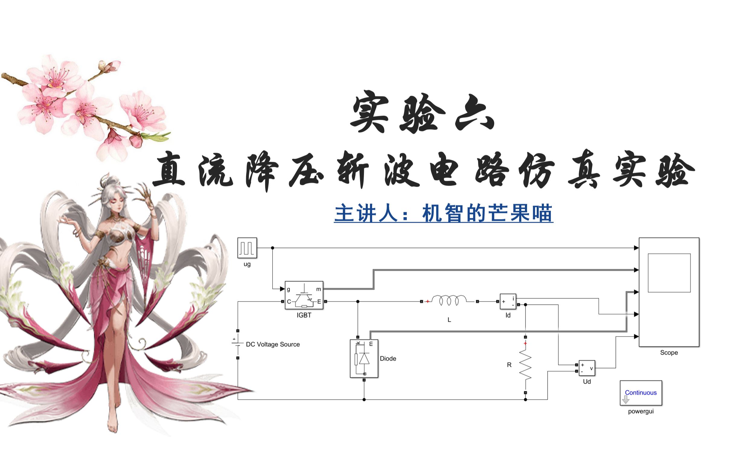 [图]实验六 降压斩波电路